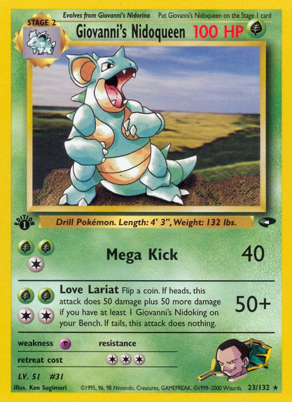 Nidoqueen do Giovanni (023/132) / Giovannis Nidoqueen | Pokémon