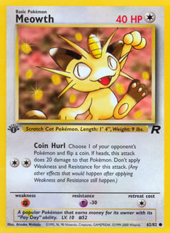 Meowth (062/83) | Pokémon | MYP Cards