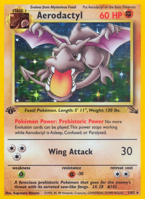 Aerodactyl (001/62) | Pokémon | MYP Cards