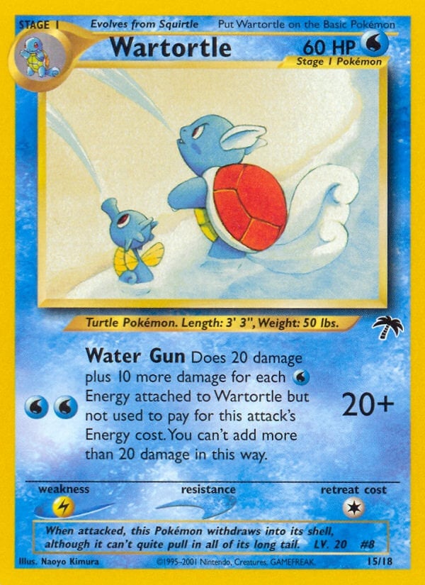 Wartortle (015/18) | Pokémon | MYP Cards