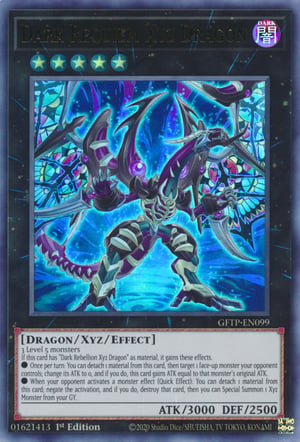 Dragão Xyz do Réquiem Negro / Dark Requiem Xyz Dragon | Yu-Gi-Oh