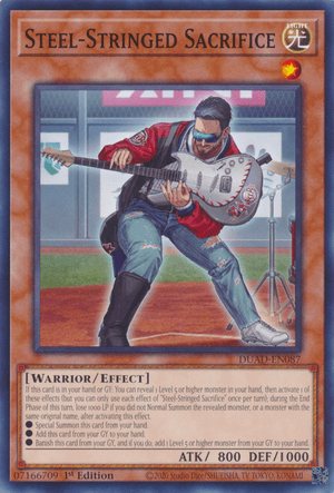 Sacrifício com Cordas de Aço / Steel-Stringed Sacrifice | Yu-Gi-Oh