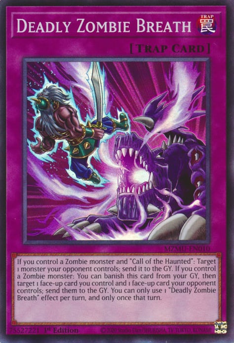 Dark Märchen / gossipy zombie Deadly Zombie Breath | Yu-Gi-Oh! | MYP Cards