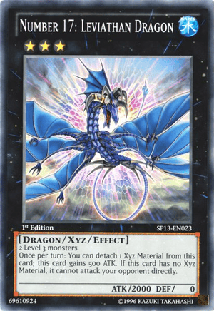Número 17: Dragão Leviatã / Number 17: Leviathan Dragon | Yu-Gi-Oh