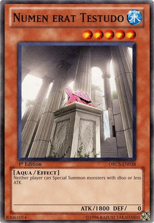 Numen erat Testudo | Yu-Gi-Oh! | MYP Cards