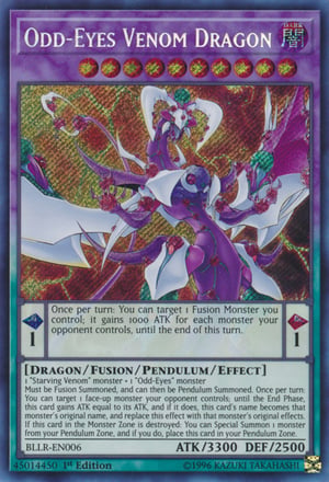 Dragão Peçonha de Olhos Anômalos / Odd-Eyes Venom Dragon | Yu-Gi