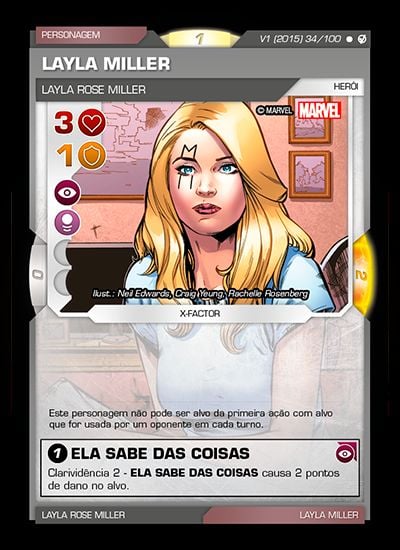 AVENGER トレーディングカード LAYLA ASHLEY & NEI 1 Layla Miller / Layla Rose Miller | Battle Scenes | MYP Cards