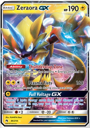 Zeraora-GX (086/214) | Pokémon | MYP Cards