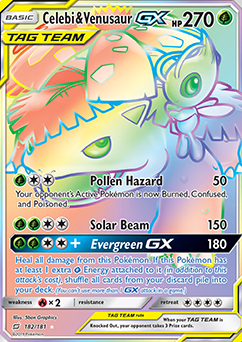 ポケモンカード Celebi & Venusaur GX PSA 10 Celebi e Venusaur-GX (182/181) / Celebi & Venusaur-GX