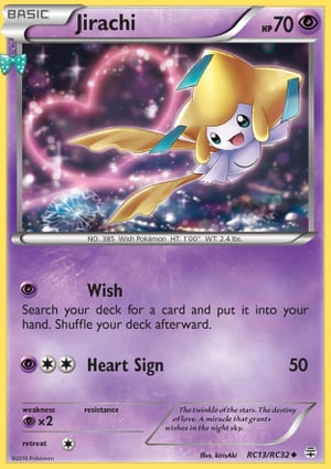 Jirachi (RC13/RC32) | Pokémon | MYP Cards