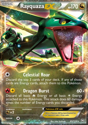 Rayquaza-EX (085/124) | Pokémon | MYP Cards