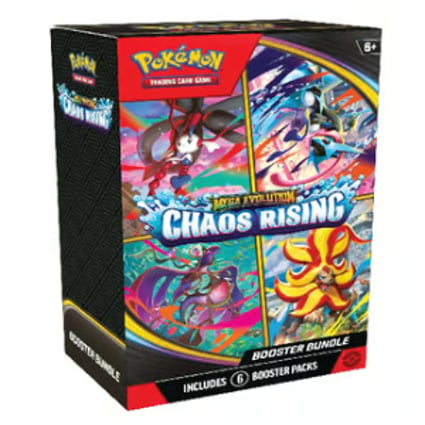 新品未開封　ポケカ　Chaos Rising Booster Bundle 海外 Booster Bundle Chaos Rising - Pokémon TCG | Caixa de Booster | MYP