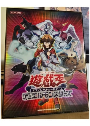 Portifólio Jaden Yuki Yu-Gi-Oh GX Oficial Konami 160 Cartas