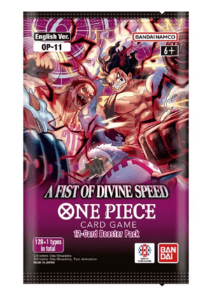 Booster Unitario Fist of Divine Speed - One Piece Op11 | Booster