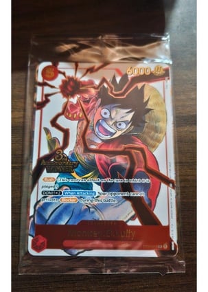 ONE PIECE TCG LUFFY SABO ACE OP13 3rd ANNIVERSARY WINNER PACK
