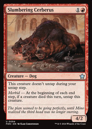 Slumbering Cerberus | Magic | MYP Cards