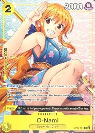 O-Nami | One Piece | MYP Cards