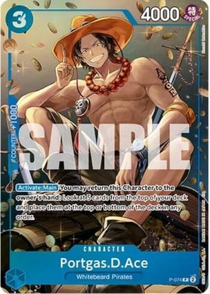 Portgas.D.Ace | One Piece | MYP Cards