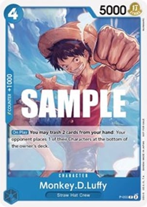 Monkey.D.Luffy (055) (Premium Card Collection -Live Action Edition