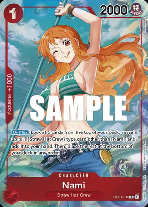 Nami | One Piece | MYP Cards