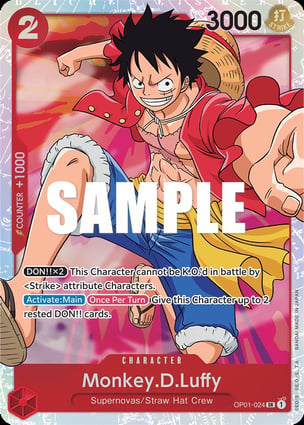 Monkey.D.Luffy | One Piece | MYP Cards