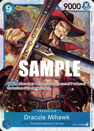 Dracule Mihawk | One Piece | MYP Cards