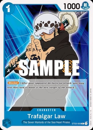 Please Obey The Law.  MT-10 12本セット Trafalgar Law | One Piece | MYP Cards