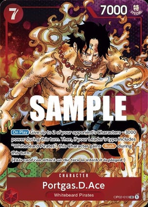 Portgas.D.Ace | One Piece | MYP Cards