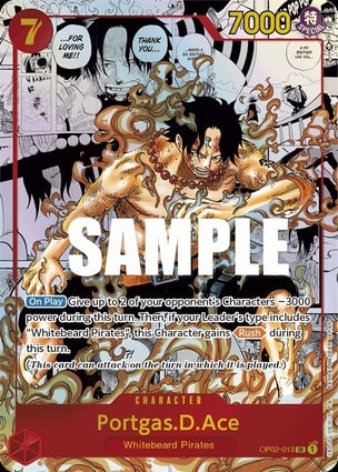 Portgas.D.Ace | One Piece | MYP Cards