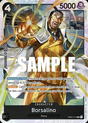 Borsalino | One Piece | MYP Cards
