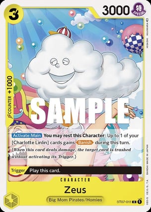 Zeus | One Piece | MYP Cards