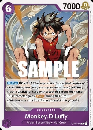 Monkey.D.Luffy | One Piece | MYP Cards