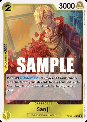 Sanji | One Piece | MYP Cards