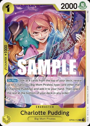 Charlotte Pudding | One Piece | MYP Cards