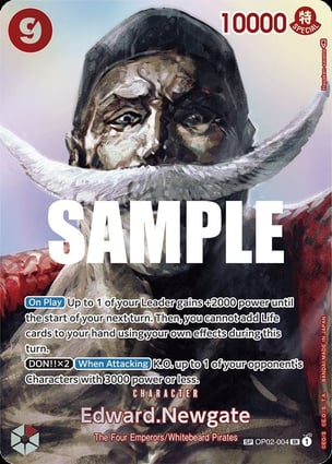 Edward.Newgate | One Piece | MYP Cards