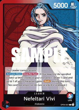Nefeltari Vivi | One Piece | MYP Cards