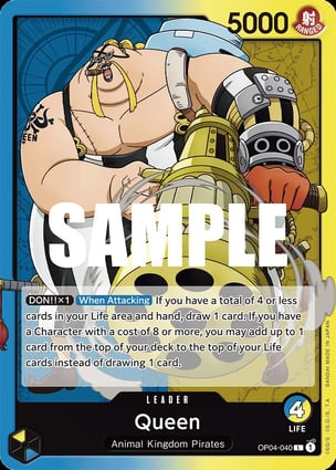 ワンピース カードゲーム 2023 ONE PIECE JP QUEEN #005 GEM MT 10 Queen | One Piece | MYP Cards