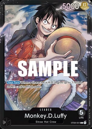 購入者Monkey D. Luffy リーダーカード 5000 Monkey.D.Luffy | One Piece | MYP Cards