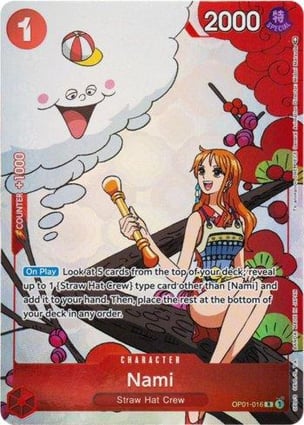 Nami (Gift Collection 2023) | One Piece | MYP Cards