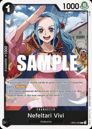 Nefeltari Vivi | One Piece | MYP Cards