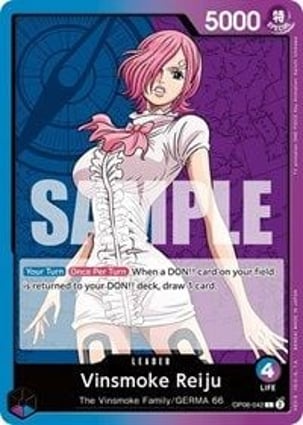 Vinsmoke Reiju (042) (Alternate Art) | One Piece | MYP Cards