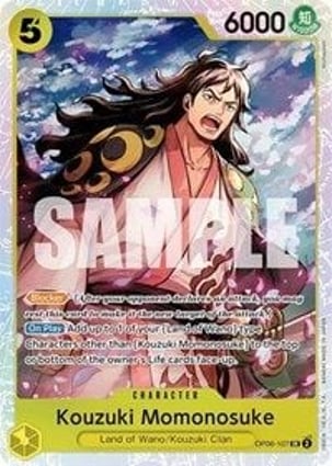 Kouzuki Momonosuke | One Piece | MYP Cards