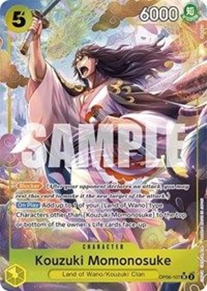 Kouzuki Momonosuke (Alternate Art) | One Piece | MYP Cards
