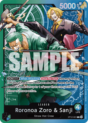 Roronoa Zoro & Sanji | One Piece | MYP Cards