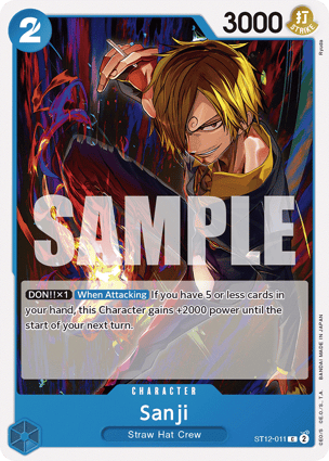 Sanji | One Piece | MYP Cards