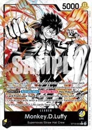 Monkey.D.Luffy (003) (Parallel) | One Piece | MYP Cards