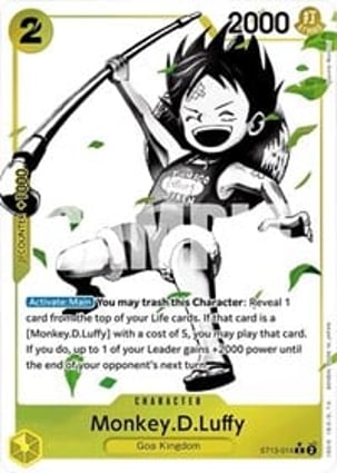 Monkey.D.Luffy (015) | One Piece | MYP Cards