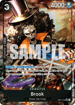 Brook | One Piece | MYP Cards