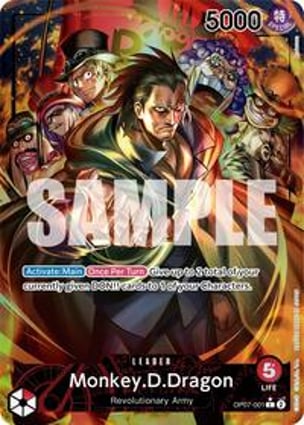 Monkey.D.Dragon (001) (Parallel) | One Piece | MYP Cards