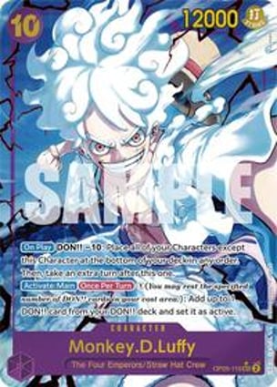 Monkey.D.Luffy (OP05-119) (Manga) | One Piece | MYP Cards